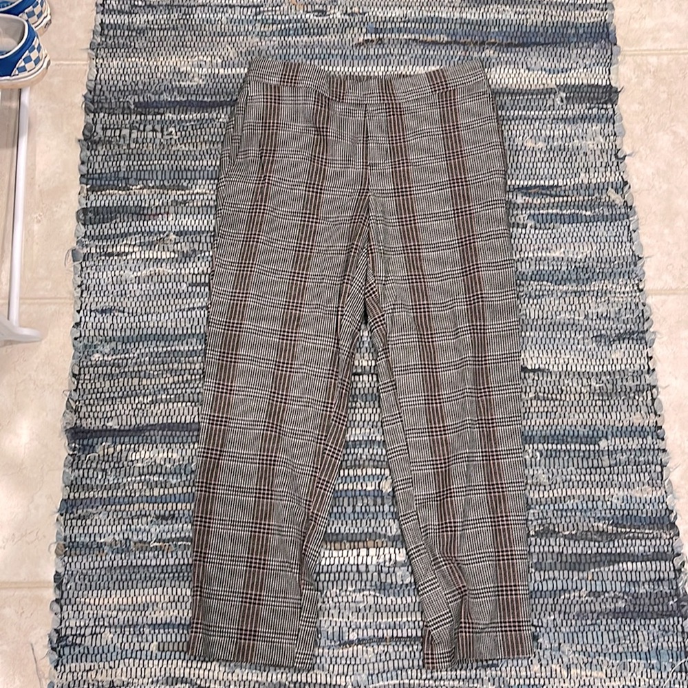 good condition old navy womens plaid jeggings